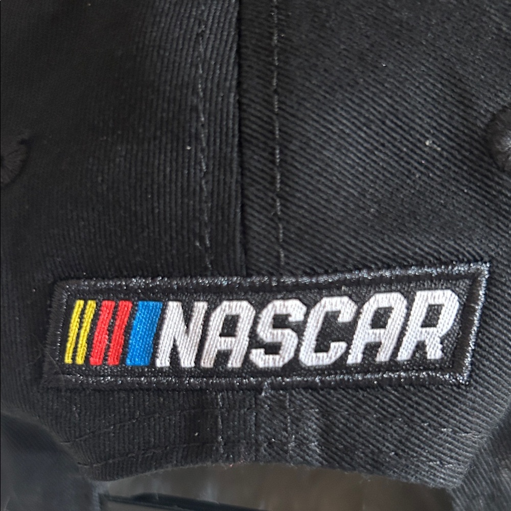 New Arizona Diamondback Black and White Checkered Cap with NASCAR Logo - Picture 6 of 11